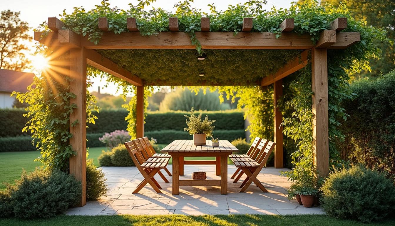 Illustration: Définition et utilités de la canisse pour pergola
