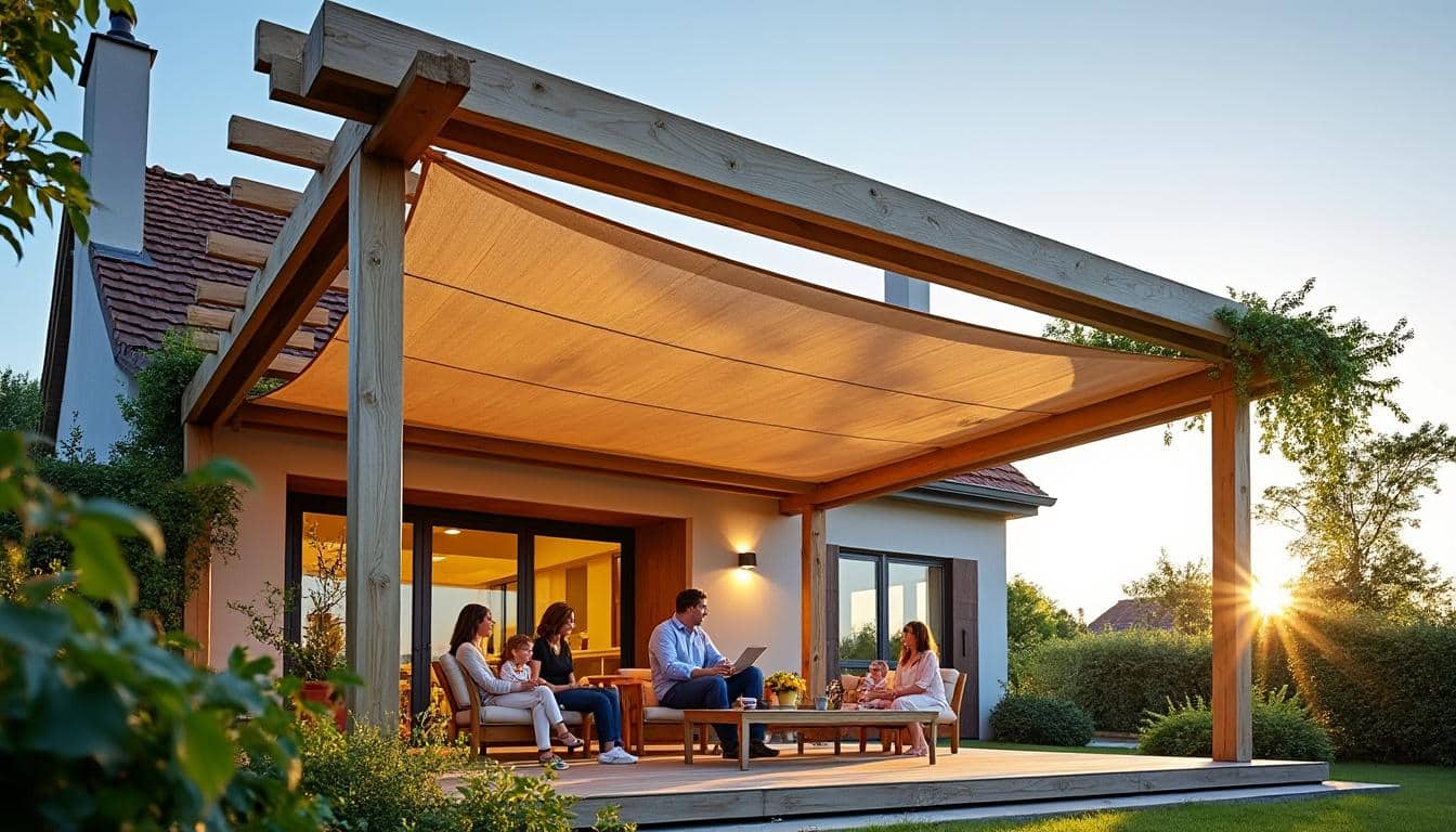Illustration: Définition et rôle d’une couverture pour pergola