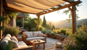Couverture pour pergola : guide complet pour un espace extérieur protégé