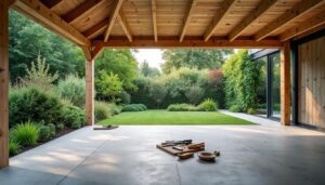 Dalle de béton pour abri de jardin : guide complet et conseils