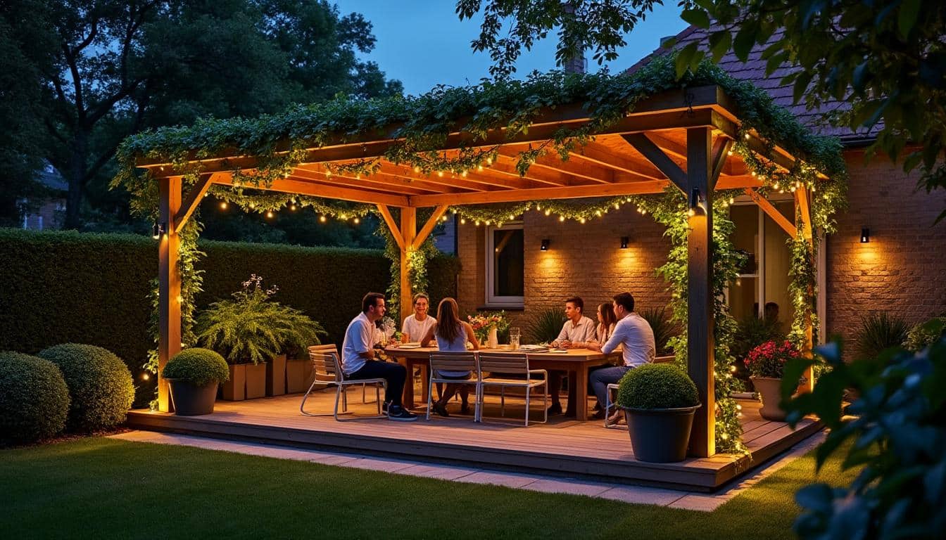 Illustration: Panorama des types d’éclairage pour pergola : solutions et usages