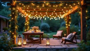 Éclairer une pergola : conseils et idées pour sublimer votre extérieur