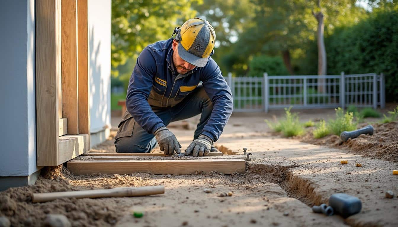 Fondation d’un portail coulissant : guide pour une installation durable