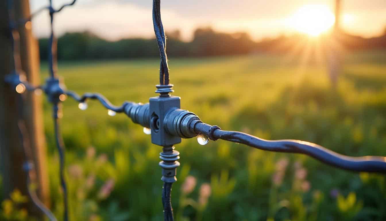 Illustration: Définition et principes du grillage électrifié