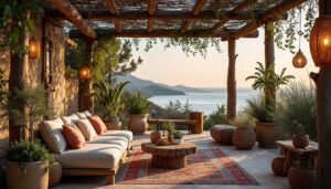 La pergola en bois flotté : authenticité et déco extérieure unique