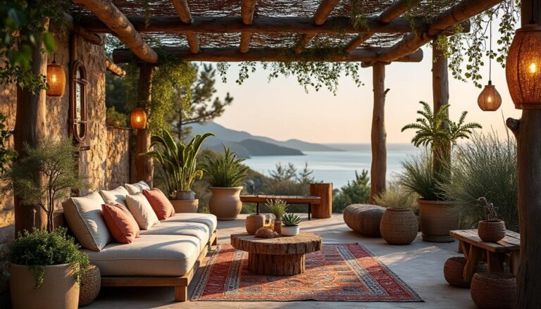 La pergola en bois flotté : authenticité et déco extérieure unique
