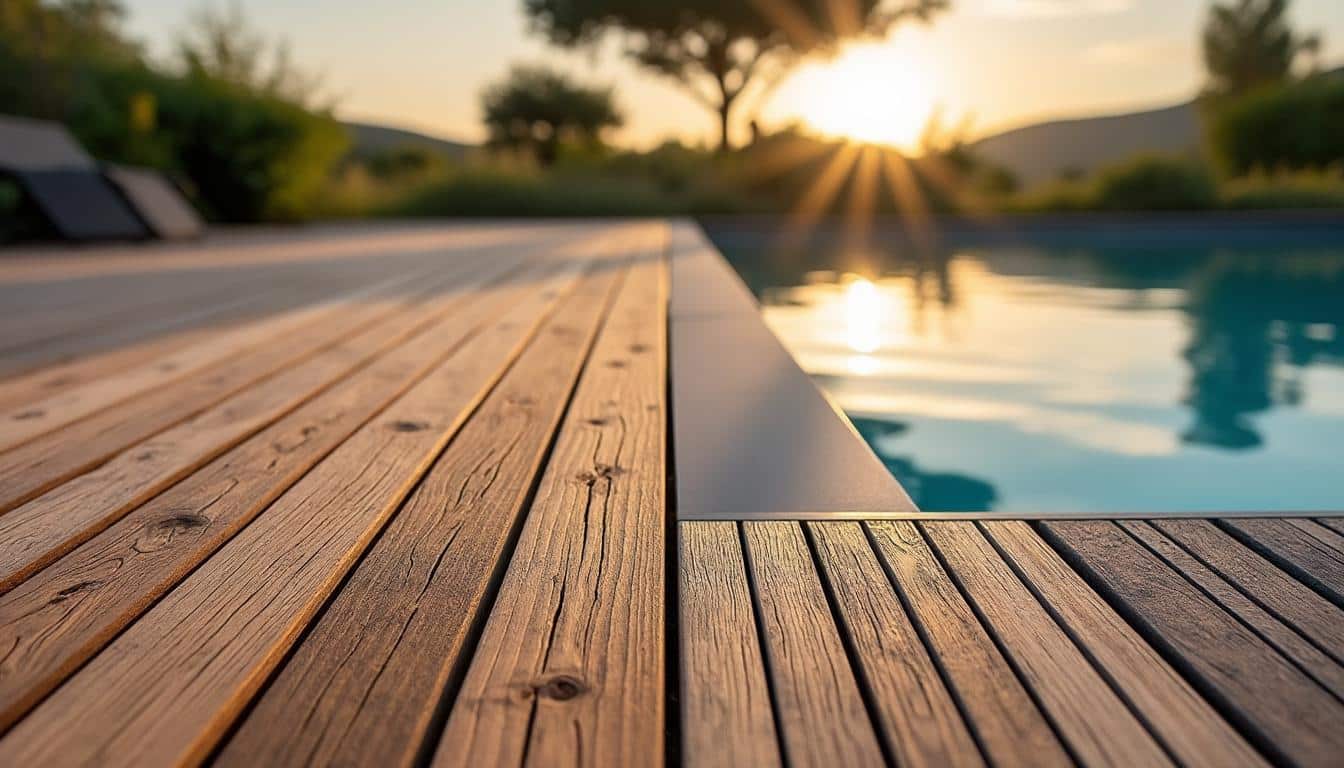 Illustration: Choisir l’essence et le matériau de bois adapté pour une terrasse de piscine