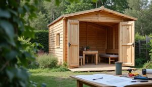 Plan d’abri de jardin à 1 pente : guide complet, conseils et plans