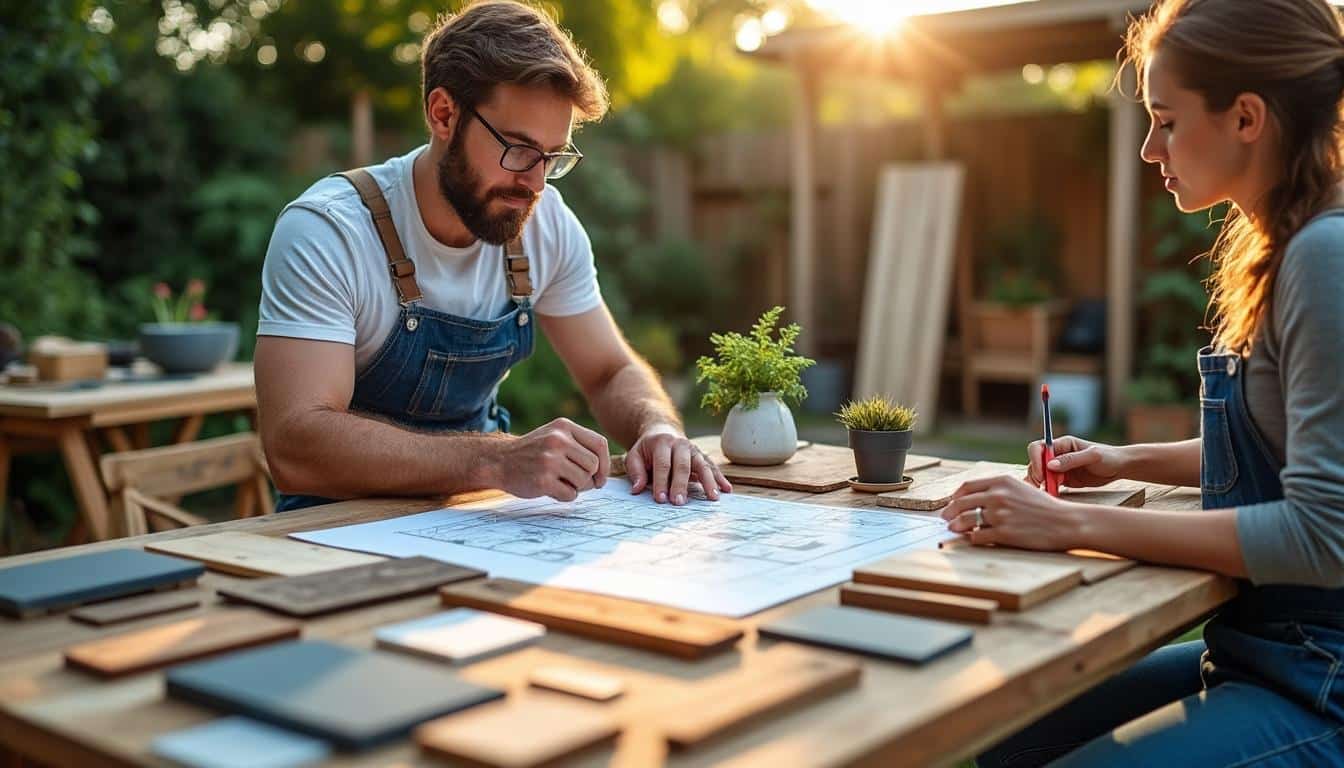 Illustration: Matériaux pour construire un abri de jardin de 5m2 : comment choisir ?
