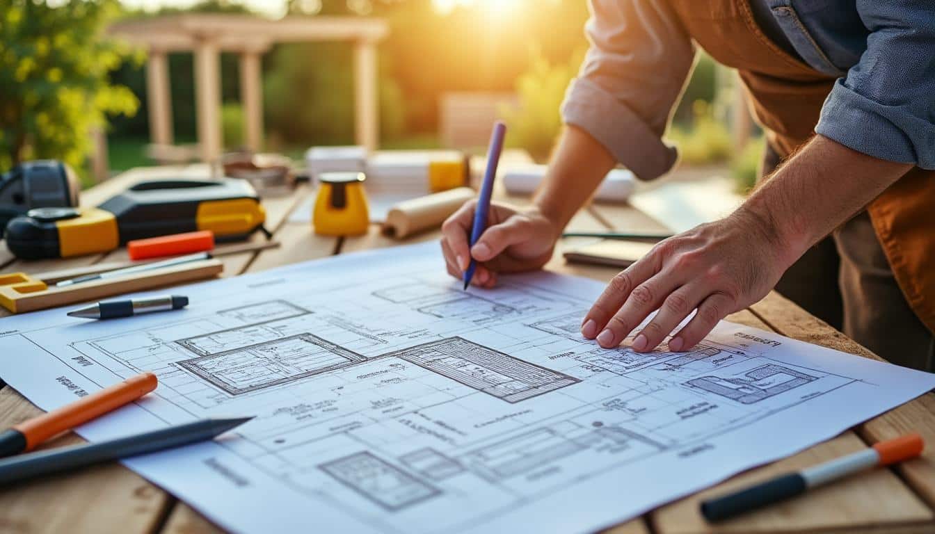 Illustration: Présentation et utilité d’un plan de pergola en bois PDF gratuit