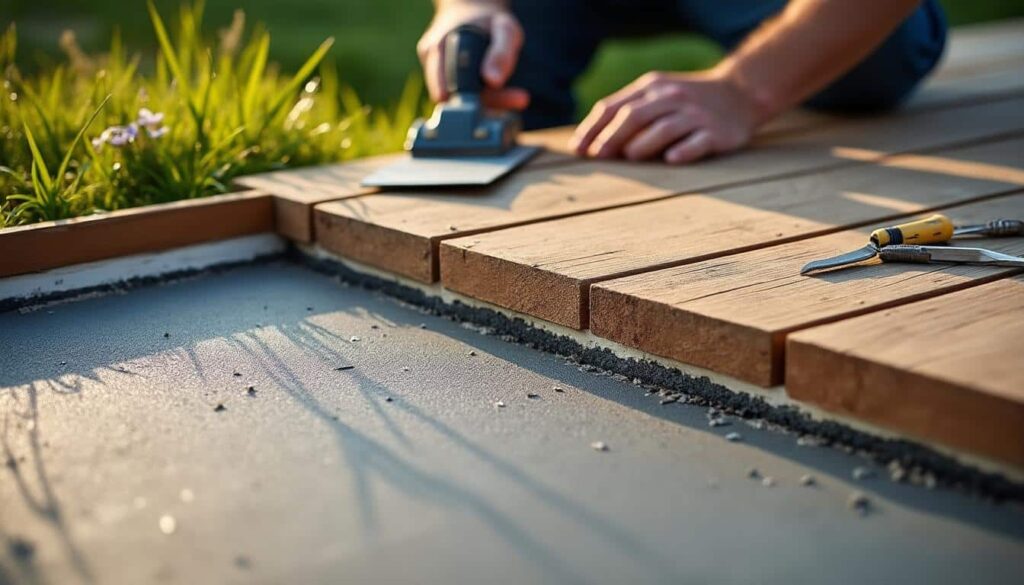 Plot béton pour terrasse en bois : guide complet et conseils