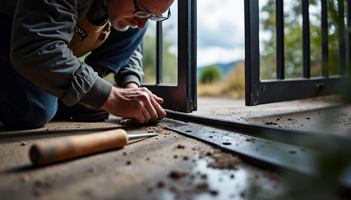 Seuil de portail coulissant : guide pour un choix et une pose réussis