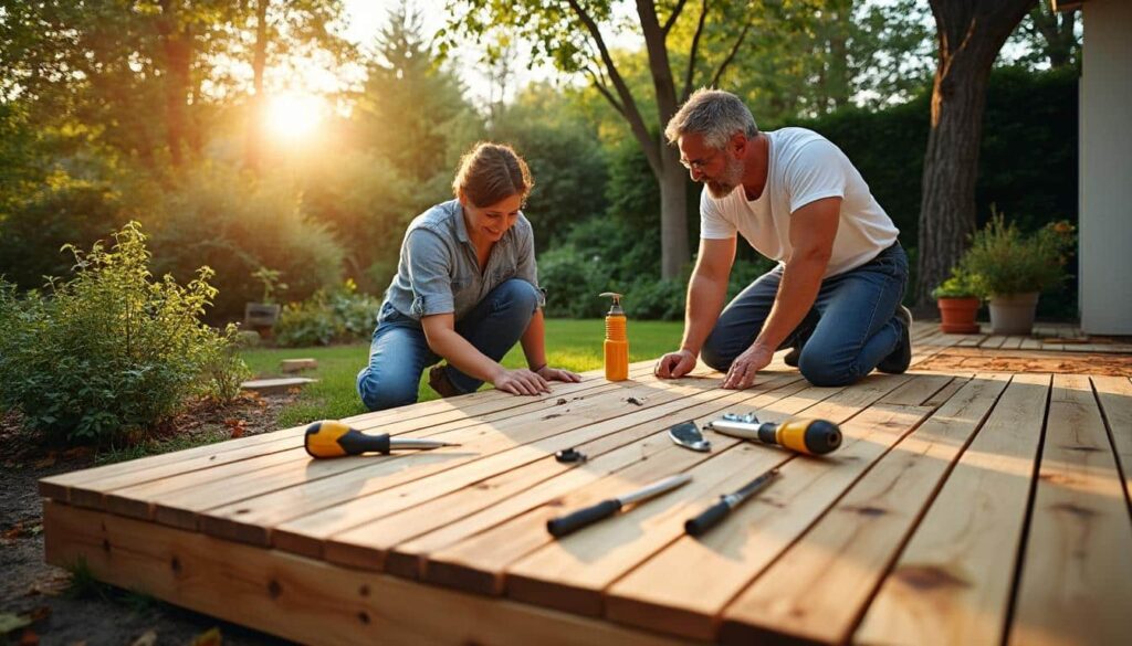 Terrasses en bois sur plots : guide complet pour réussir votre projet