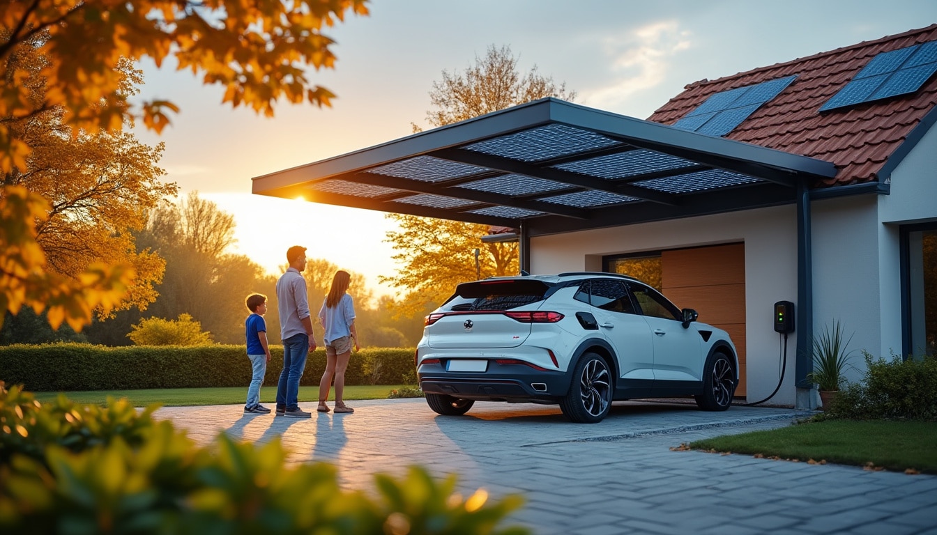 Illustration: Fonctionnement d’un carport solaire et avantages de l’autoconsommation