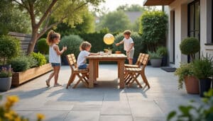 Terrasse en bois et carrelage : guide pour un extérieur unique