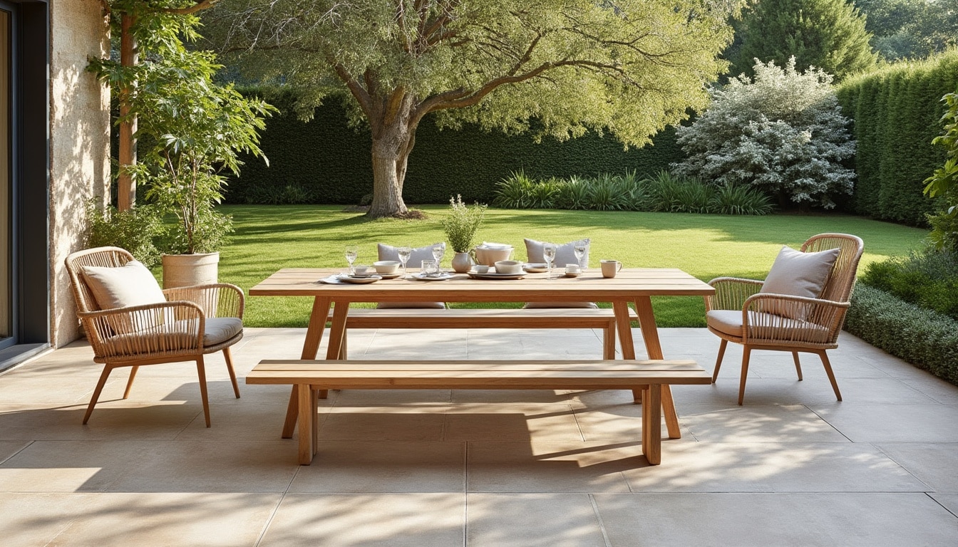 Terrasse en carrelage et bois : styles, pose et entretien faciles