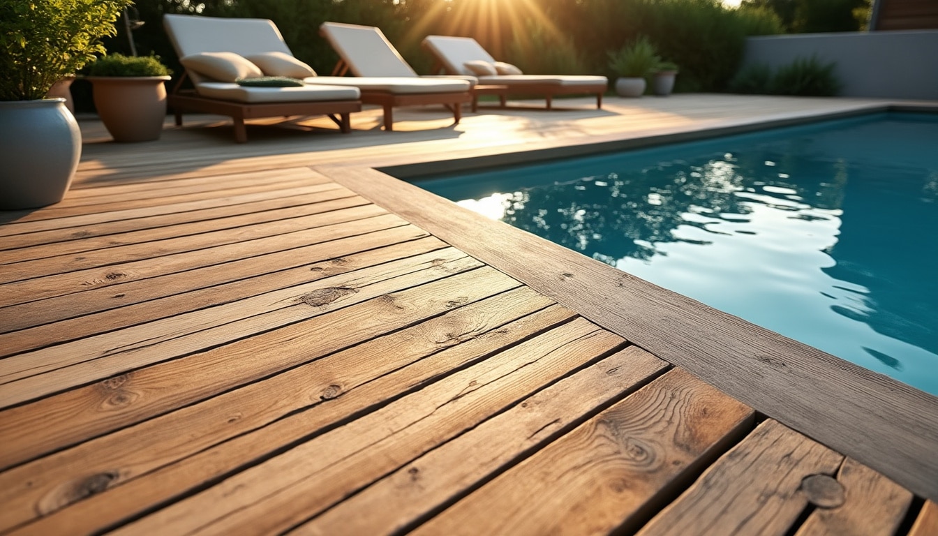 Illustration: Définition et atouts d’une terrasse de piscine en bois