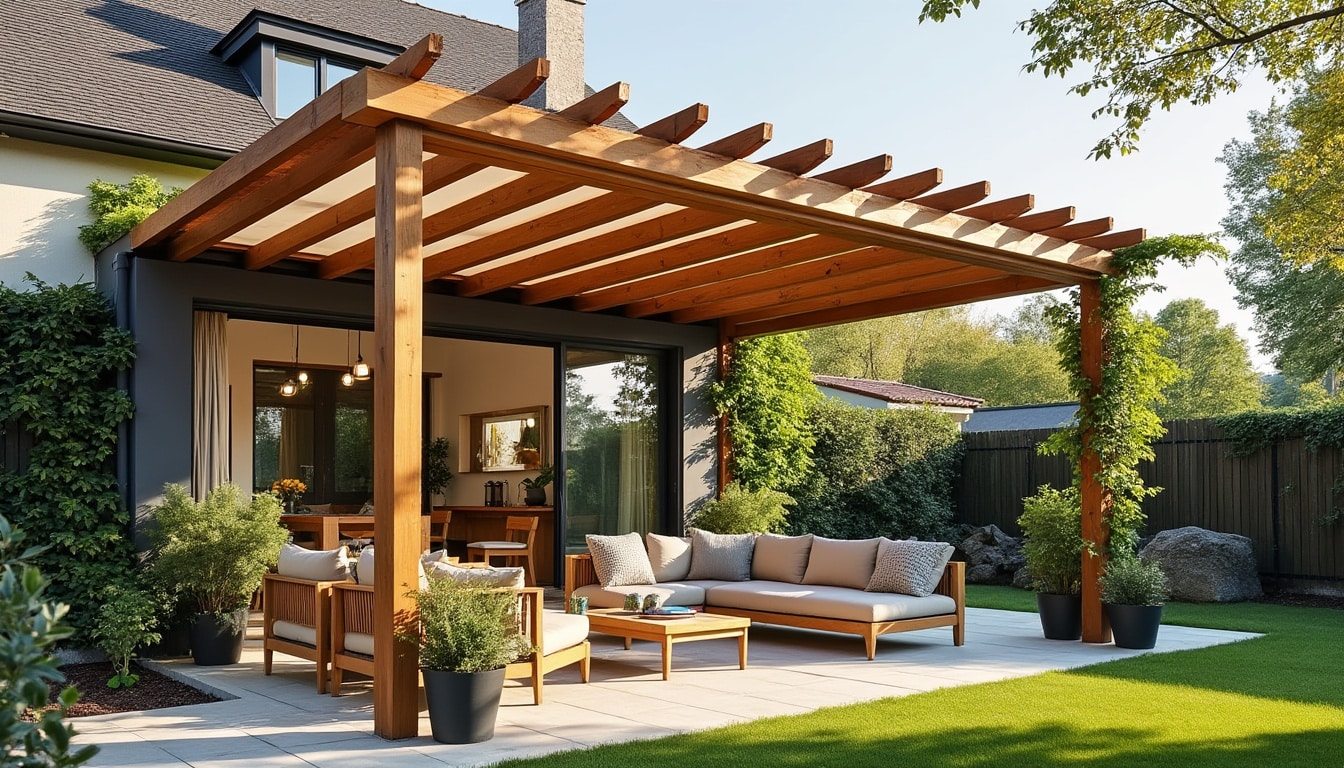 Illustration: Les différents types de toitures pour couvrir une pergola en bois