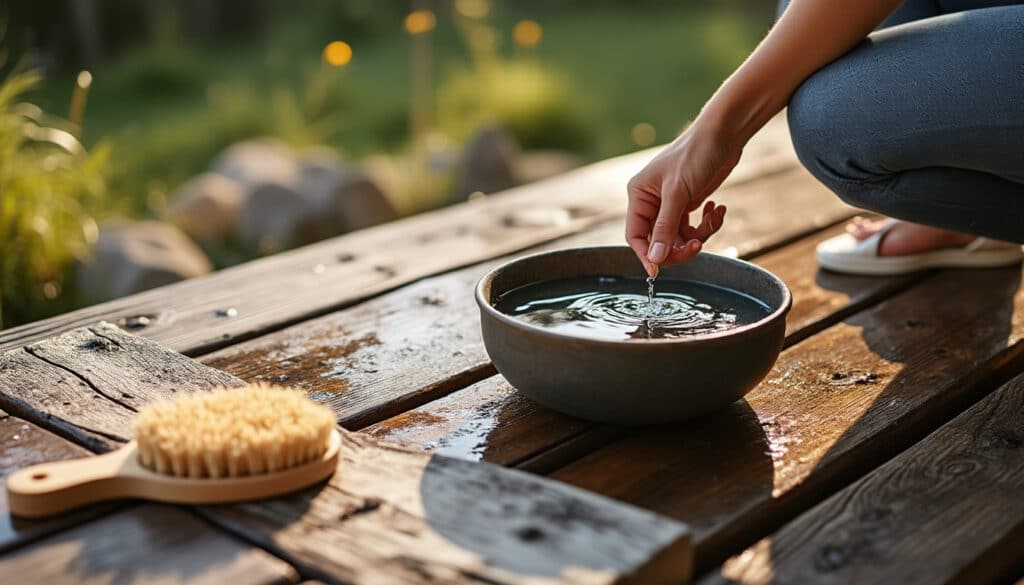 Nettoyer le bois de terrasse : conseils et solutions naturelles efficaces