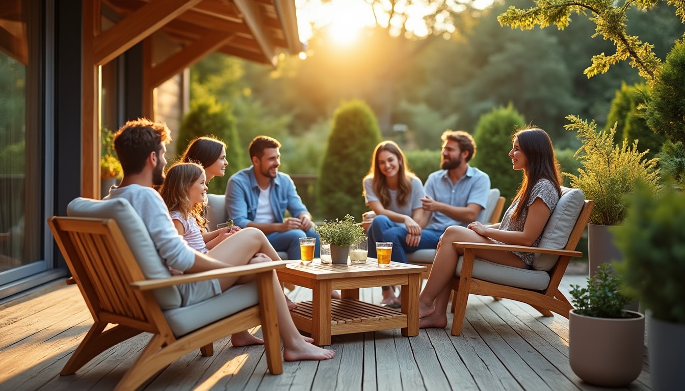 Illustration: Pourquoi choisir le bois pour aménager une terrasse extérieure ?