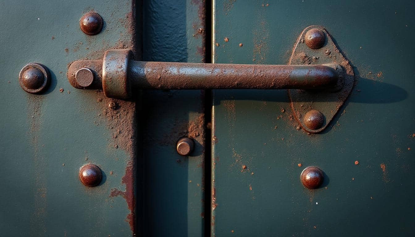 Portail rouillé : éliminer l’oxydation par ponçage efficacement