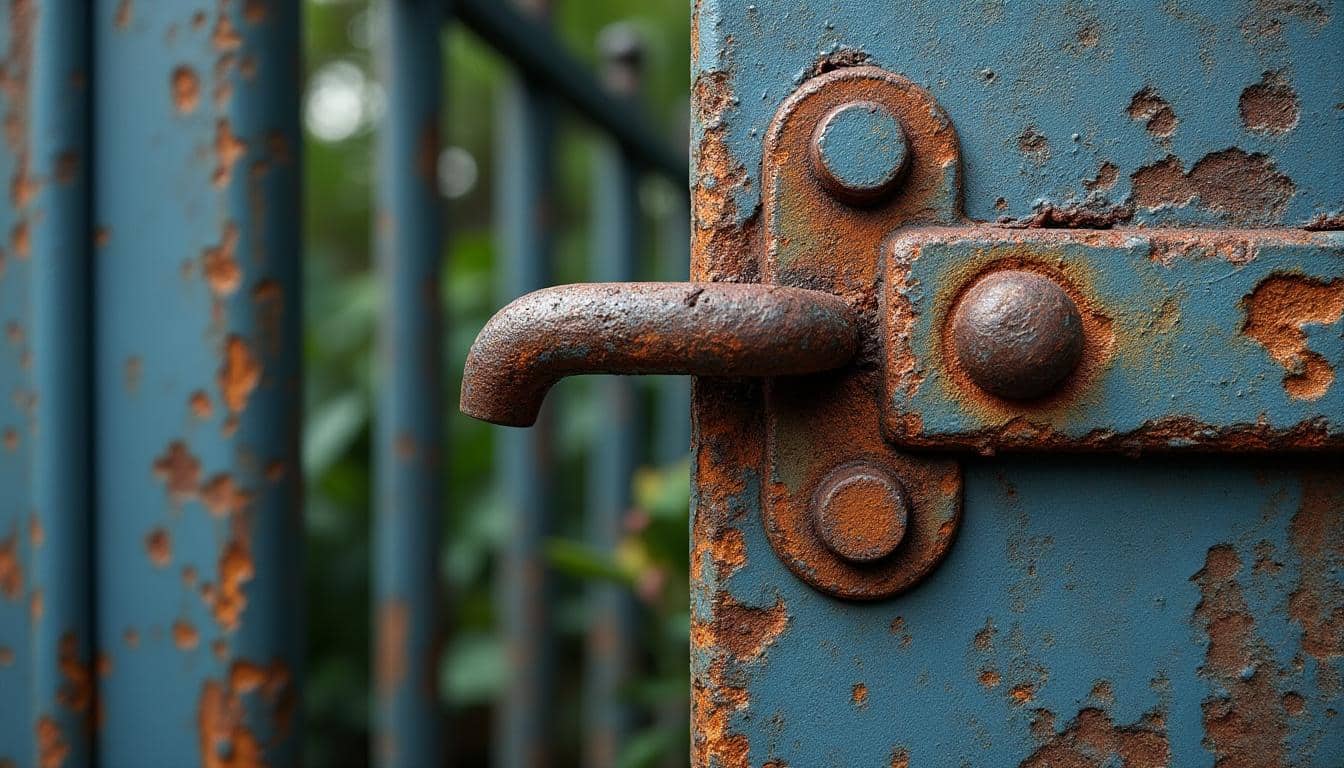 Diagnostic d’un portail rouillé avec soudure affaiblie : guide complet