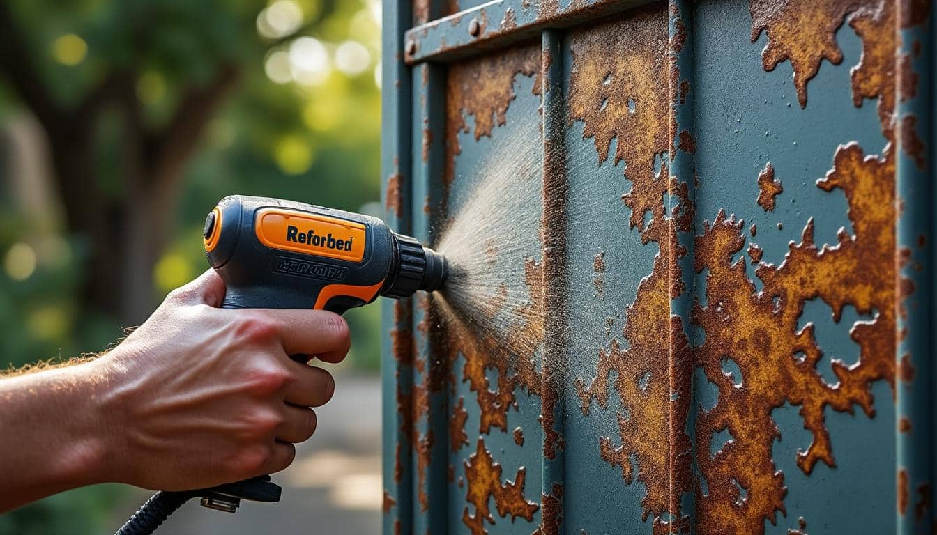 Illustration: Comprendre la rouille d’un portail et pourquoi le traitement antirouille au pinceau change tout