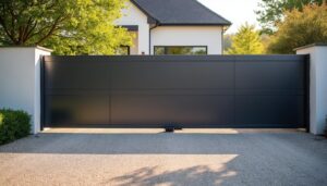 Fermeture automatique du portail battant en alignement : sécurité et confort