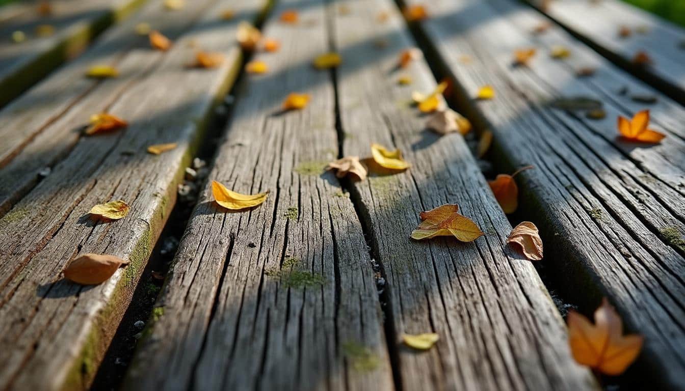 Comment traiter une terrasse en bois ancien touchée par la moisissure