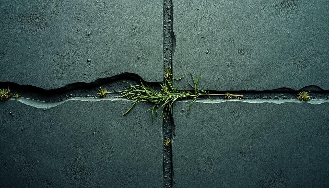 Pourquoi la moisissure s’installe sur une dalle béton de terrasse ?
