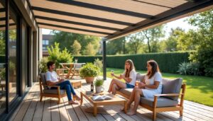 Lame de pergola bioclimatique : confort et protection optimisés