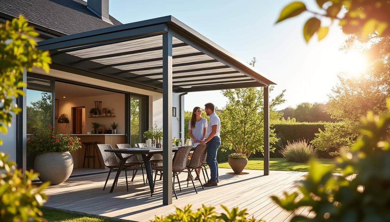 Illustration: Comprendre l’intérêt d’une pergola bioclimatique pour votre extérieur