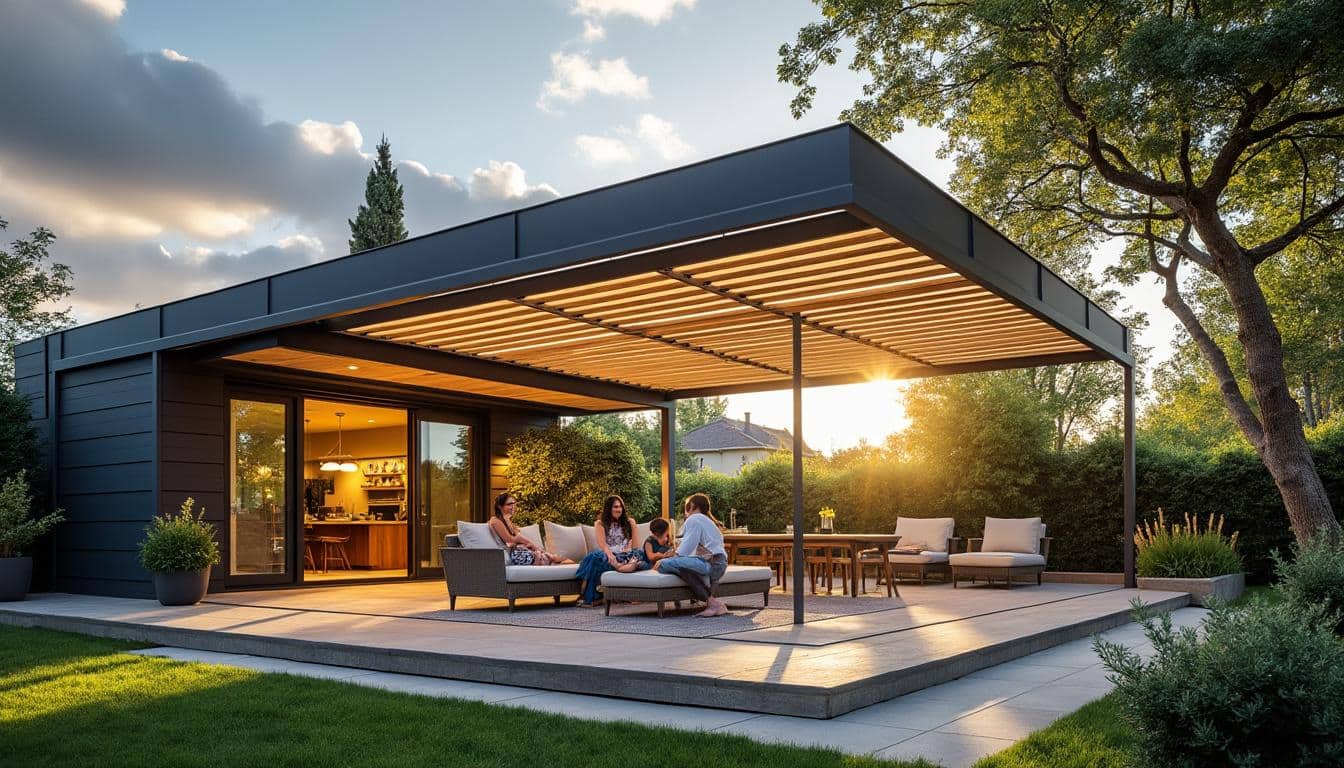 Illustration: Découvrir la pergola bioclimatique : fonctionnement et atouts pour votre extérieur