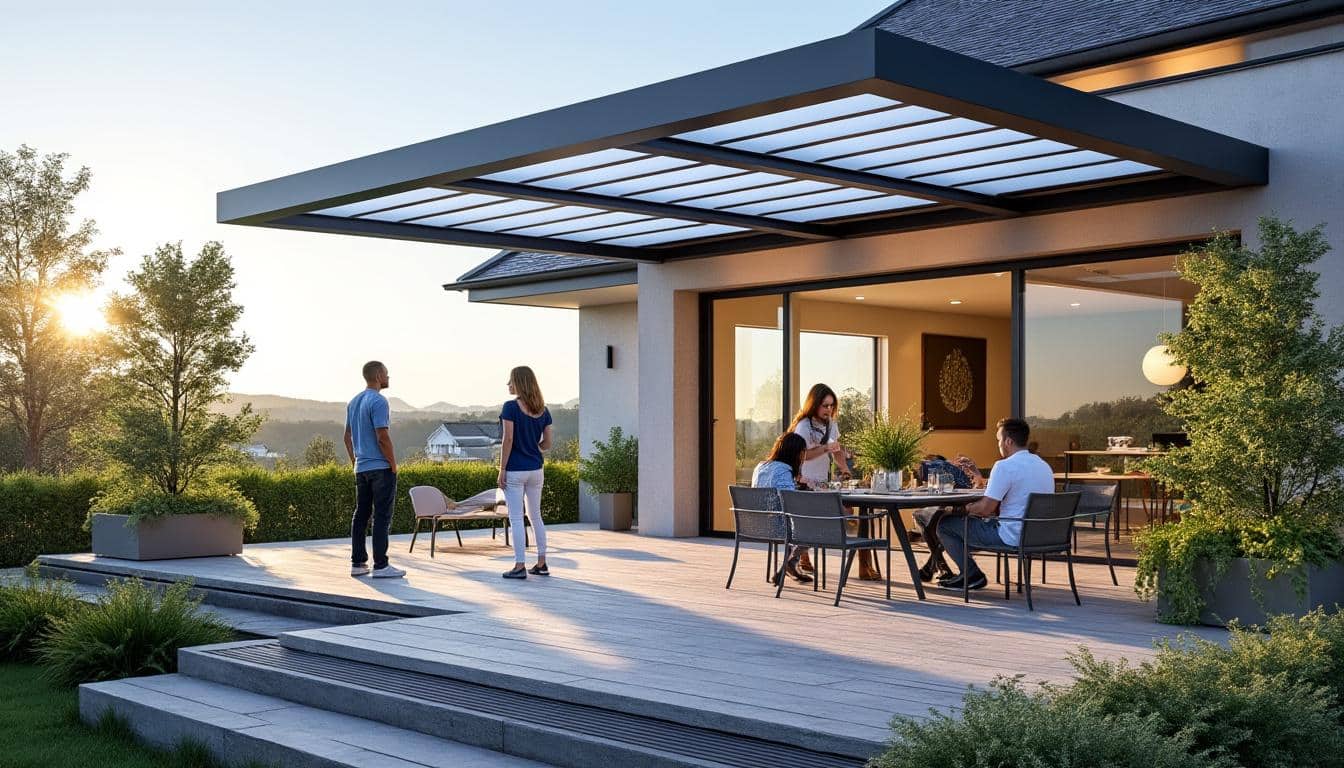 Illustration: Comprendre la pergola bioclimatique : fonctionnement et éléments clés