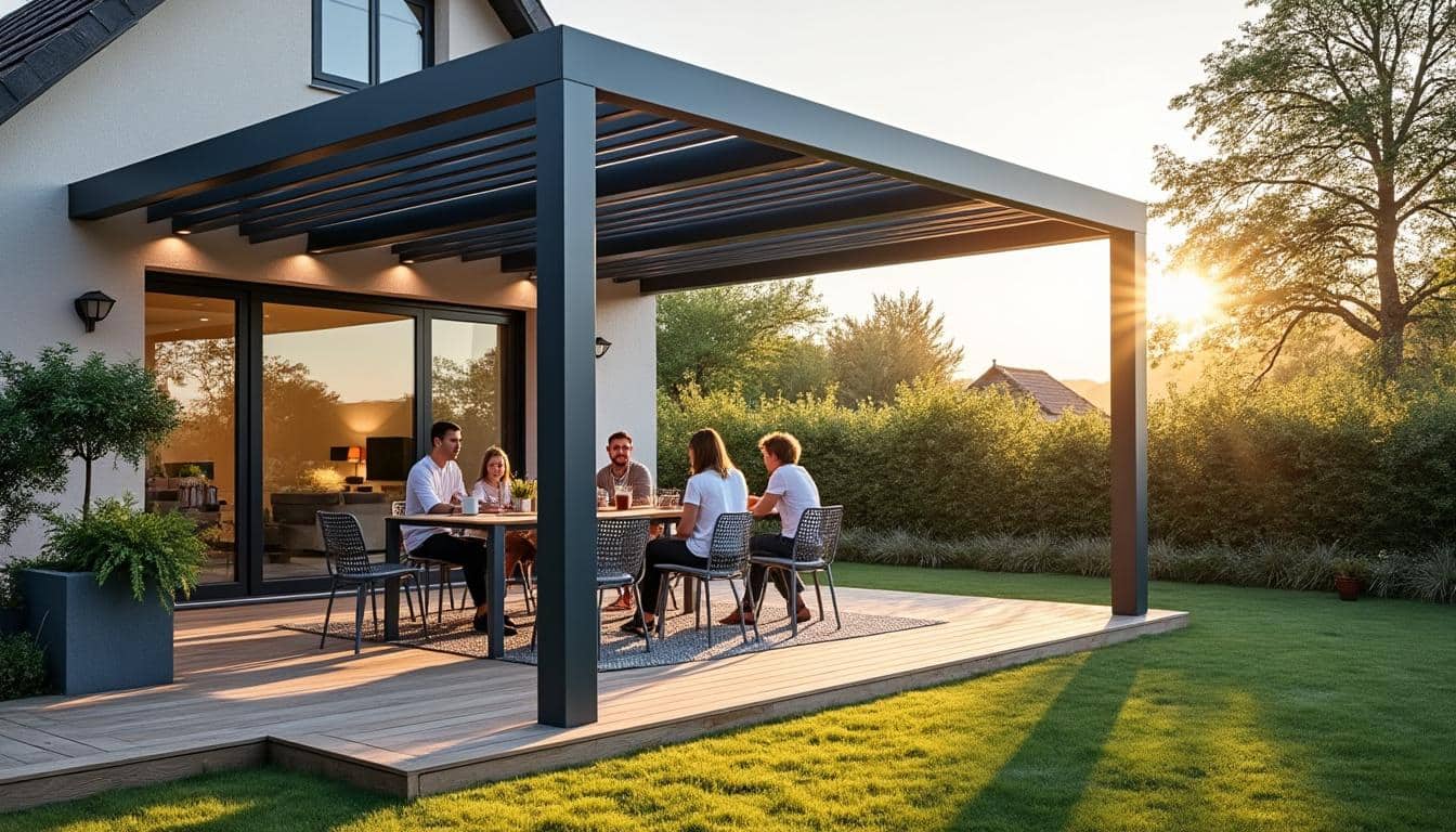 Illustration: Comprendre l’essence d’une pergola bioclimatique de 5x4 mètres