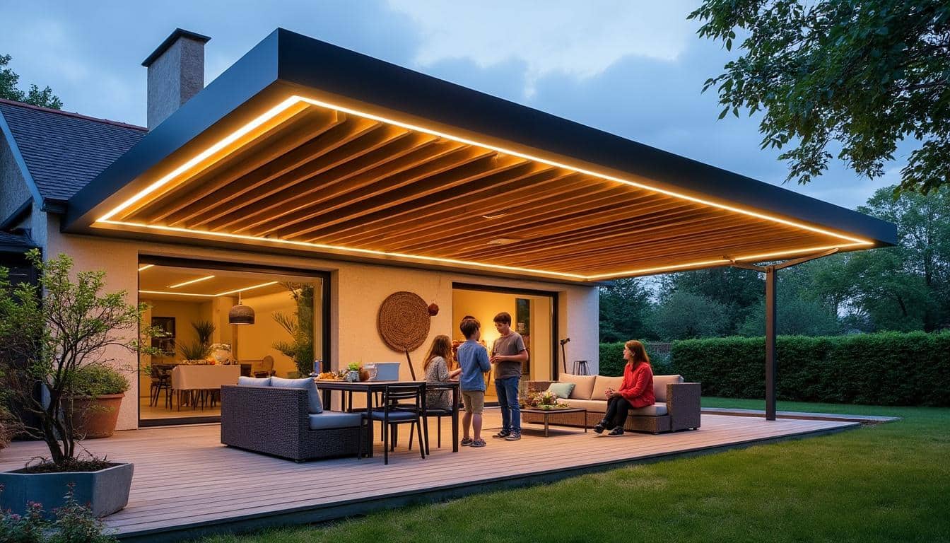 Illustration: Comprendre les pergolas bioclimatiques : caractéristiques et style