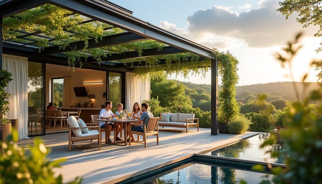 Fabricant de pergola bioclimatique à Montataire : confort et sur-mesure