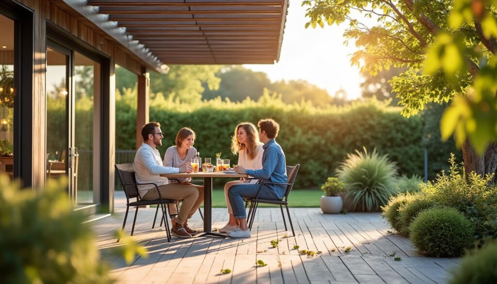 Fabricant de pergola bioclimatique à Senlis : confort et design