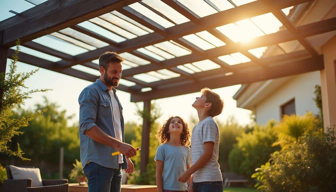 Illustration: Pourquoi la dimension verticale d’une pergola bioclimatique est-elle un facteur essentiel à connaître ?