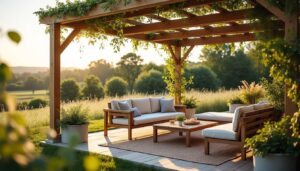 Pergolas bioclimatiques en bois : confort et durabilité optimisés