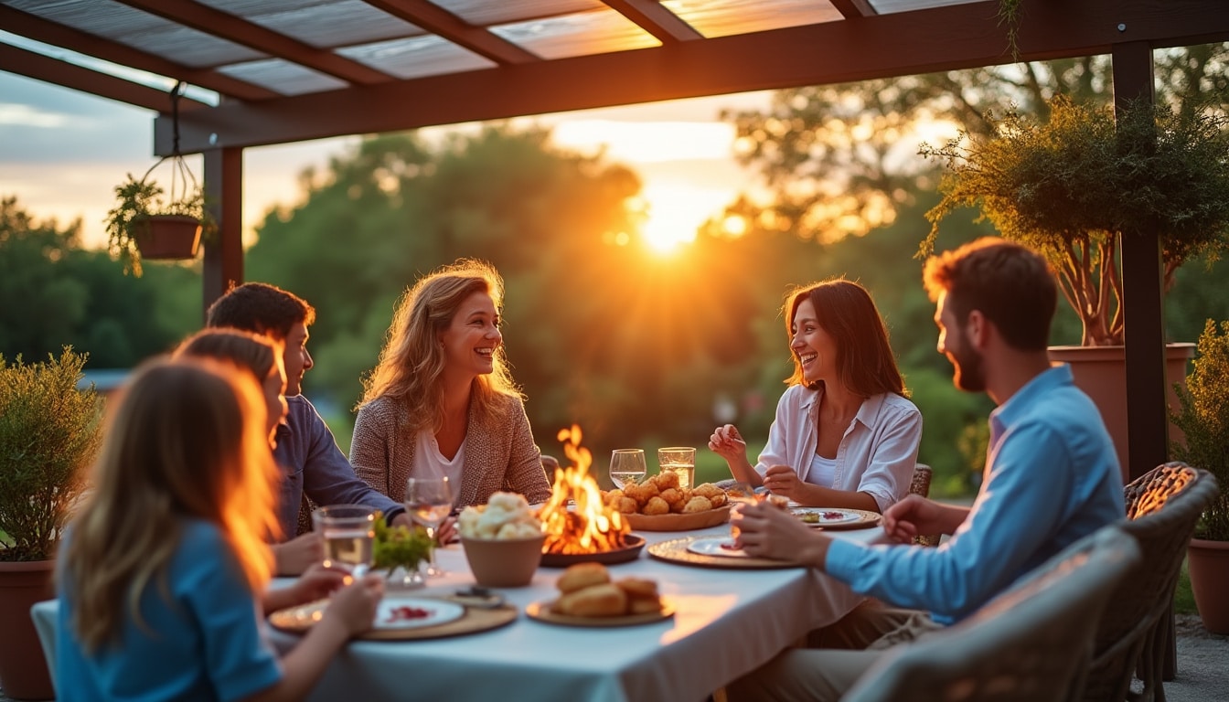 Illustration: Pourquoi installer un chauffage sous une pergola bioclimatique ?