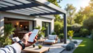 Télécommande de pergola bioclimatique : confort et contrôle facile