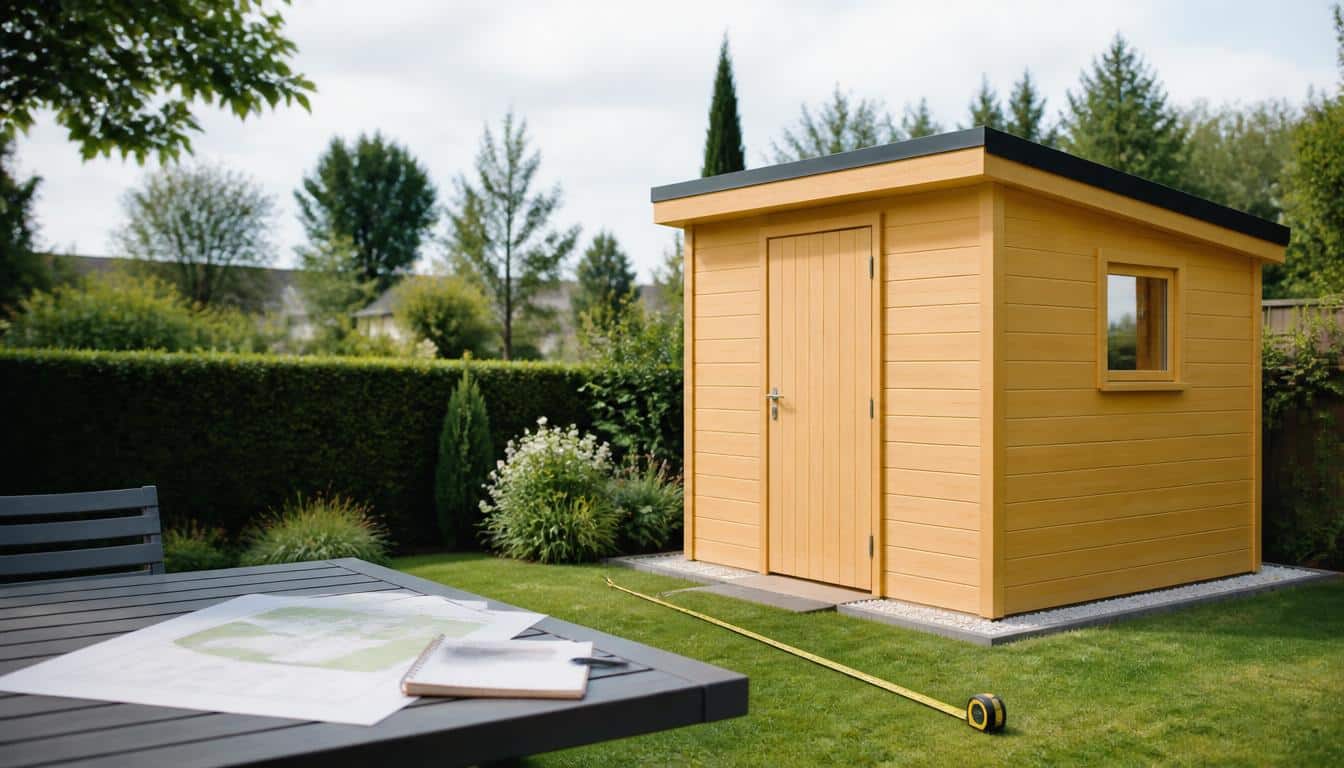 Abri de jardin : quelle surface sans permis ?
