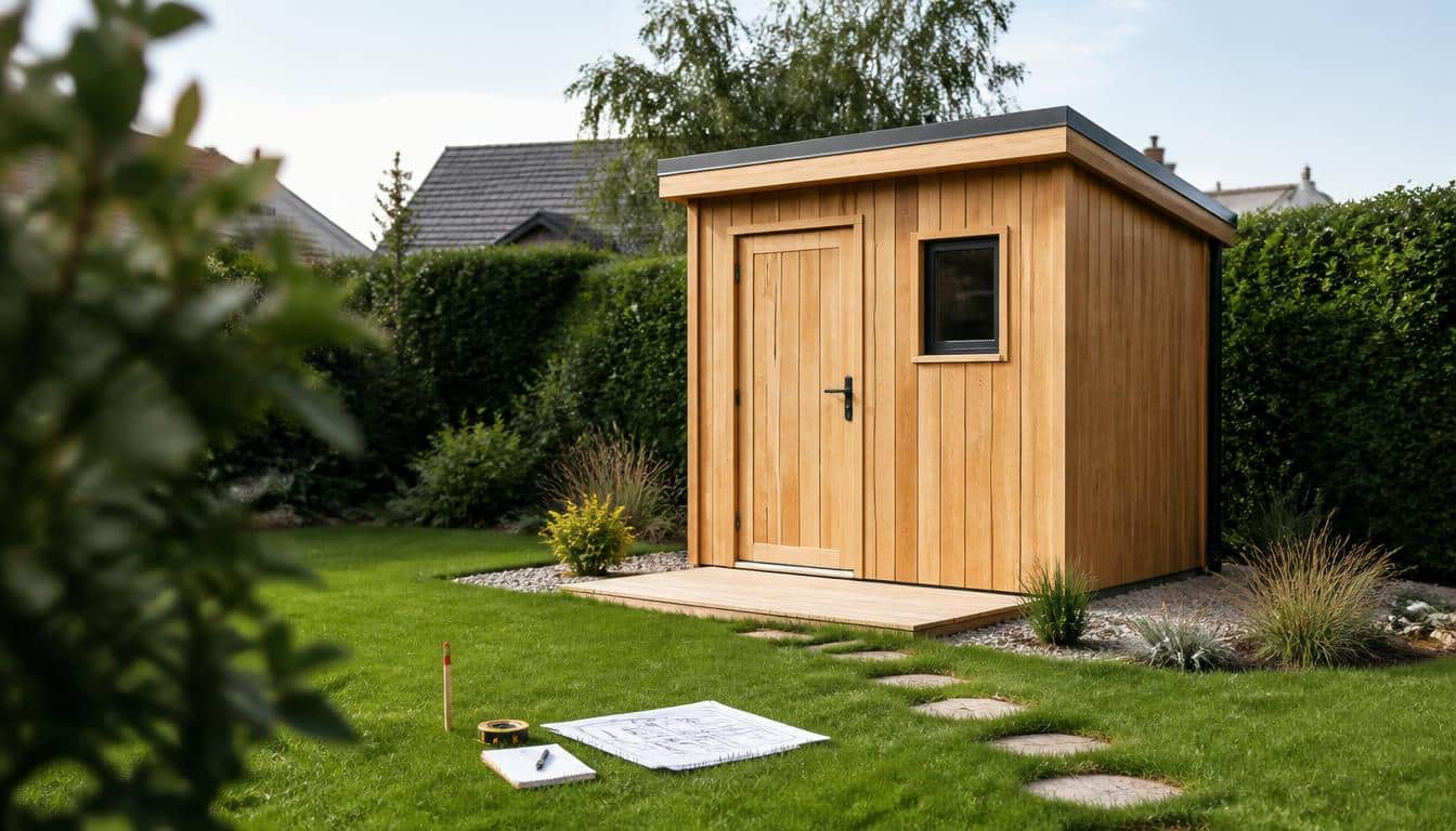 Cabane de jardin sans permis : quelles règles respecter